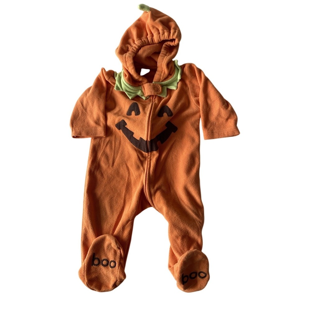 Carter's Halloween Pumpkin Costume For Baby Size 9 Months